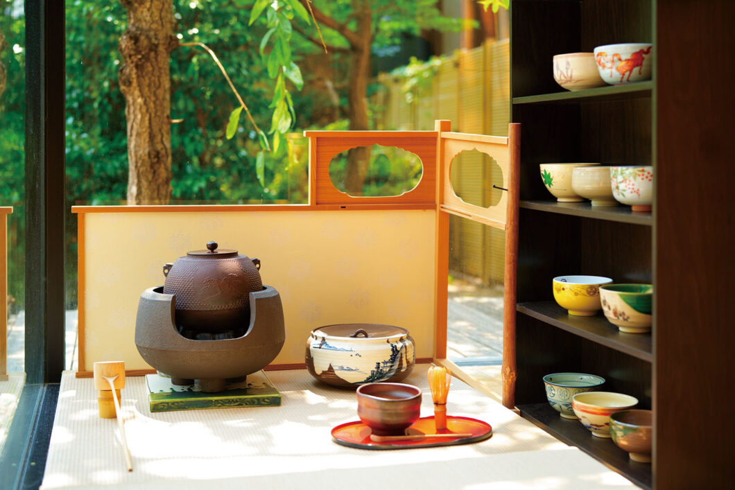 花べっぷ　抹茶コーナー